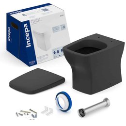 kit Bacia Incepa Boss Convencional com Assento Termofixo Onix