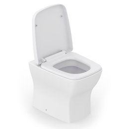 Kit Incepa Boss bacia + assento termofixo branco matte