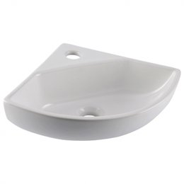 Lavatorio suspenso de canto P 42x34,5x30 Incepa