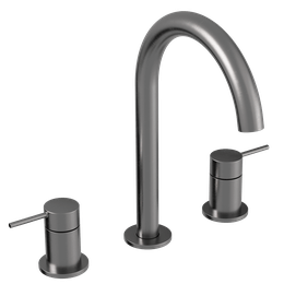 Misturador de Bancada para Lavatorio Loop DK5160BN Brushed Nickel Doka