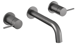 Misturador de Parede para Lavatorio Loop DK5161BN Brushed Nickel Doka