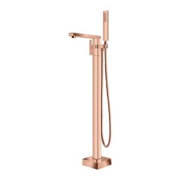 Misturador para Banheira de Piso Rose Gold RB82027 Rubinettos
