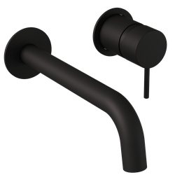 Monocomando de Parede para Lavatório Loop DK5164MB Matt Black Doka