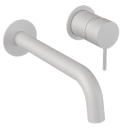 Monocomando de Parede para Lavatório Loop DK5164MW Matt White Doka