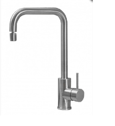 Monocomando para cozinha em aço escovado KR500 Kromma