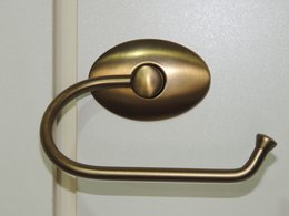 Papeleira 101 P Ouro Escovado Tradicional