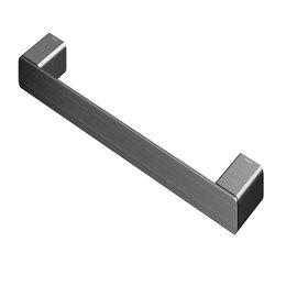 Porta toalha de rosto FLAT grafite escovado 01013670 Docol