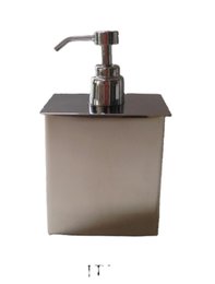 Saboneteira Liquida Retangular Inox Cromado