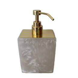 Saboneteira liquida retangular madreperola 19191