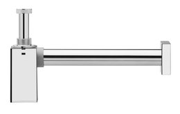 Sifão para Lavatorio Square Cromado 636006 Docol