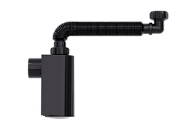 Sifão Universal de Parede com Copo 31311 Black Blukit