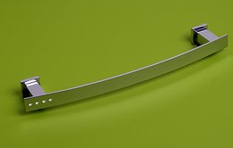 Toalheiro 45cm Cromado / Strass Monza Plus Crismoe