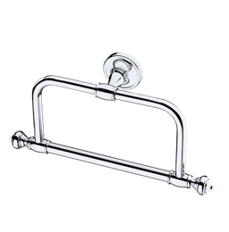 Toalheiro argola em latão cromado Ouro Branco Italy Line