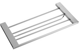 Toalheiro Rack /Hotel com alça 60cm UNIQUE cromado CRISMOE