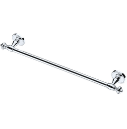 Toalheiro simples 28cm em latão cromado Ouro Branco Italy Line