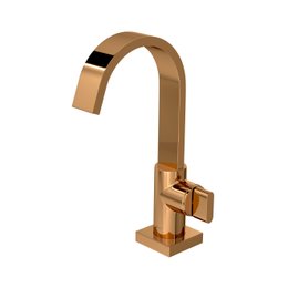 Torneira de Mesa para Lavatorio Bica Alta Polo Red Gold 1198.GL33.RD Deca