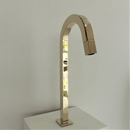 Torneira Para Lavatorio Tube Gold