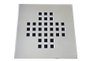 Ralo Grelha 9,4X9,4 sem Base Aço Inox Quadrado Central Invinox