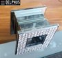 Puxador Porta Vidro com Cristais Swarovski Square Diamond Zen