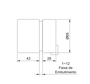 Acabamento para Registro Quantum Brushed Nickel Doka