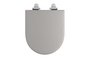 Assento Poliester Cinza Antracite Carrara/Duna/Lk/Nuova/Level AP.237.85 SlowClose Deca