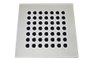 Ralo Grelha 9,4X9,4 sem Base Aço Inox Redondo Reto Invinox