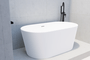 Banheira de Imersão GAMBOA 150x80x60 Matt White IM1007MW IMMERSI