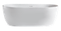 Banheira de Imersão GAROPABA 150x74x70 Matt White IM1025MW IMMSERI