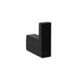 Cabide de parede inox preto fosco Fit