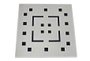 Ralo Grelha 9,4X9,4 sem Base Aço Inox Especial Invinox