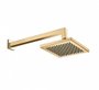 Chuveiro de Parede 20x20 Dourado 780 Kromma