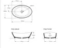 Cuba de Apoio Amalfi DK8061 55x34x16,8 Doka