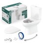 Kit de Bacia com Acoplada, Assento PP Softclose® e itens de instalação