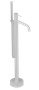 Monocomando de Piso para Banheira Loop DK5165MW Matt White Doka