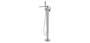 Monocomando de Piso para Banheira Rainbow DK5017BN Doka