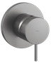 Monocomando para Chuveiro ou Banheira Loop DK5179BN Brushed Nickel Doka