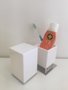 Porta Objeto de Balcão Cromo/Branco One - Zen Design BA0218.203