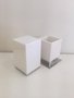 Porta Objeto de Balcão Cromo/Branco One - Zen Design BA0218.203