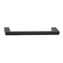 Toalheiro 30cm inox preto fosco Fit